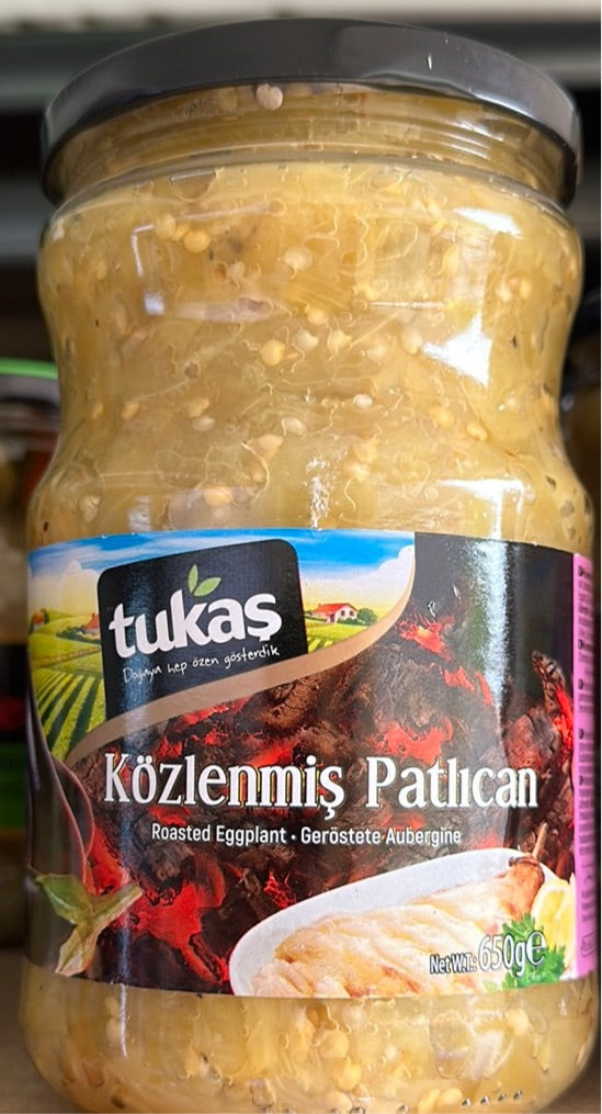 Tukas Roasted Eggplant (650g) - Kozlenmis Patlican