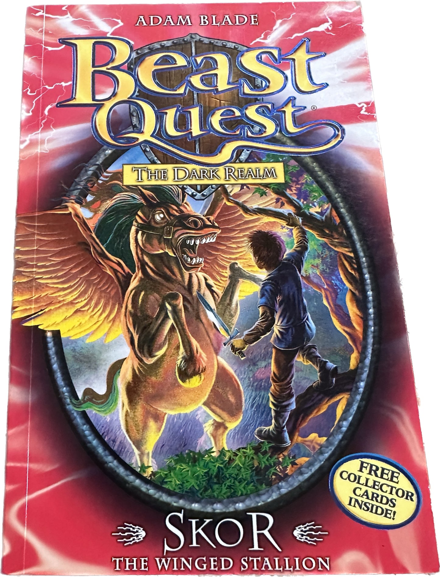 BEAST QUEST The dark realm : Skor the winged stallion