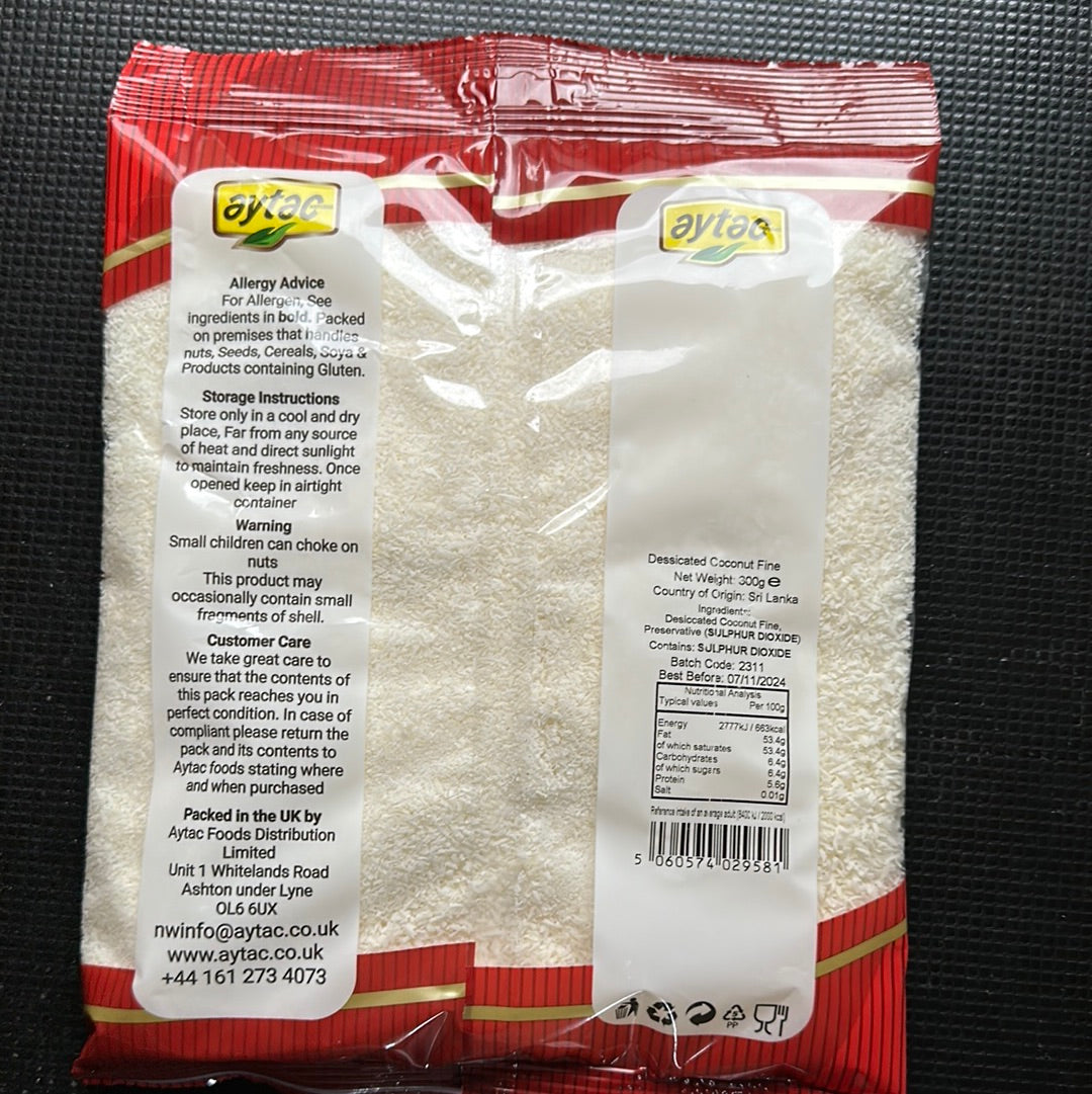 Desiccated Coconut Fine - 300g