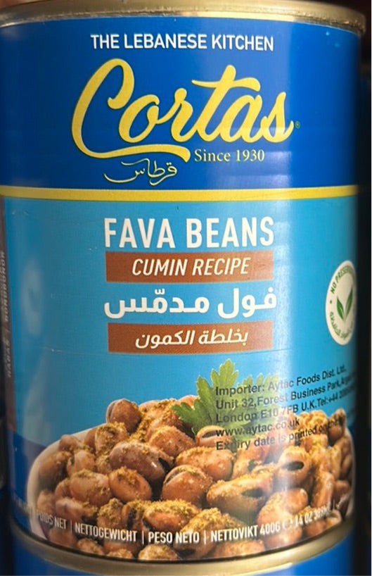 Cortas Foul Medam & With Cumin (400G)-Heat & Eat