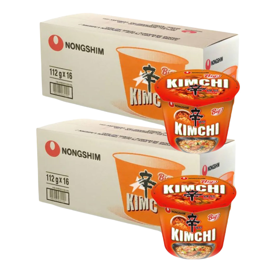 Nong Shim Kimchi Ramyun Big Bowl Noodle Soup, 112g
