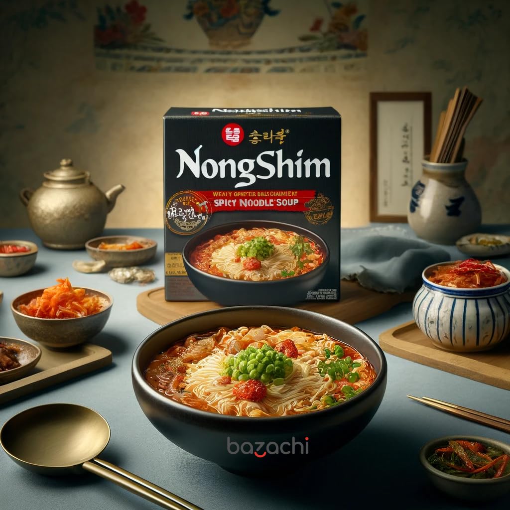 Nongshim Hot & Spicy Shin Cup Noodles, 68g