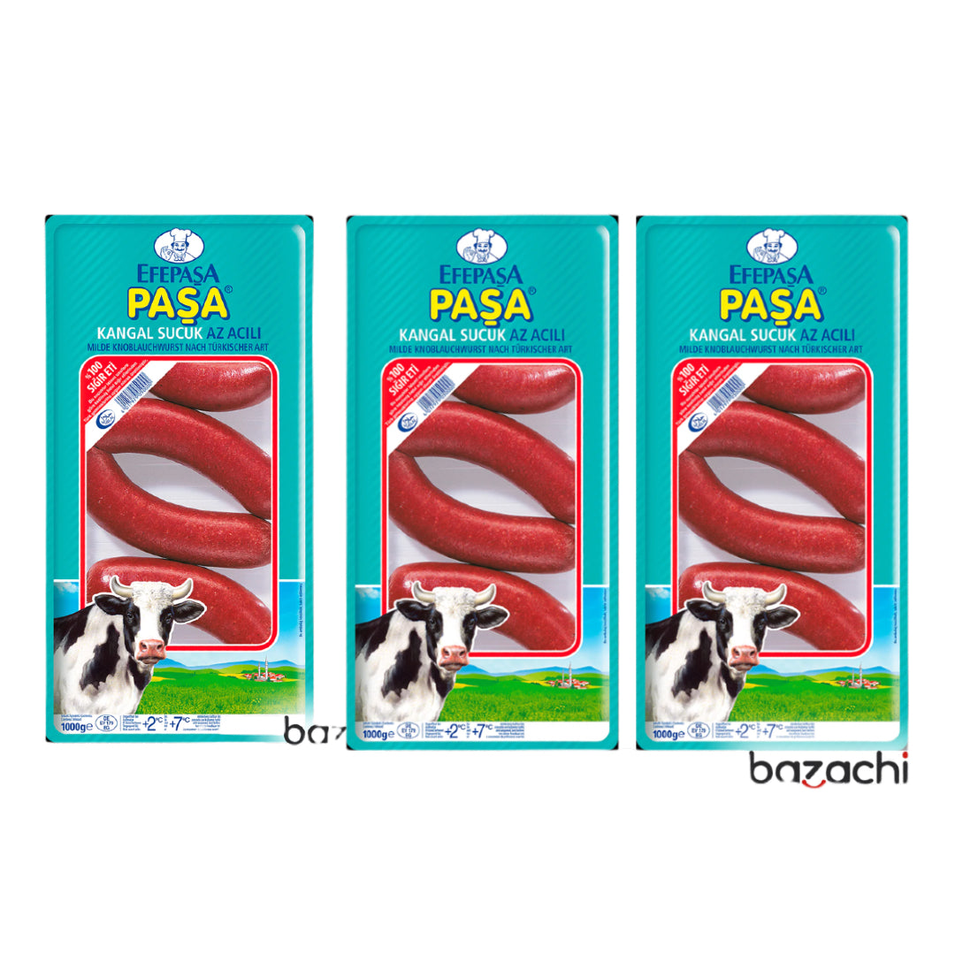 Efepasa Beef Sausage 100% (Kangal Sucuk), 1kg