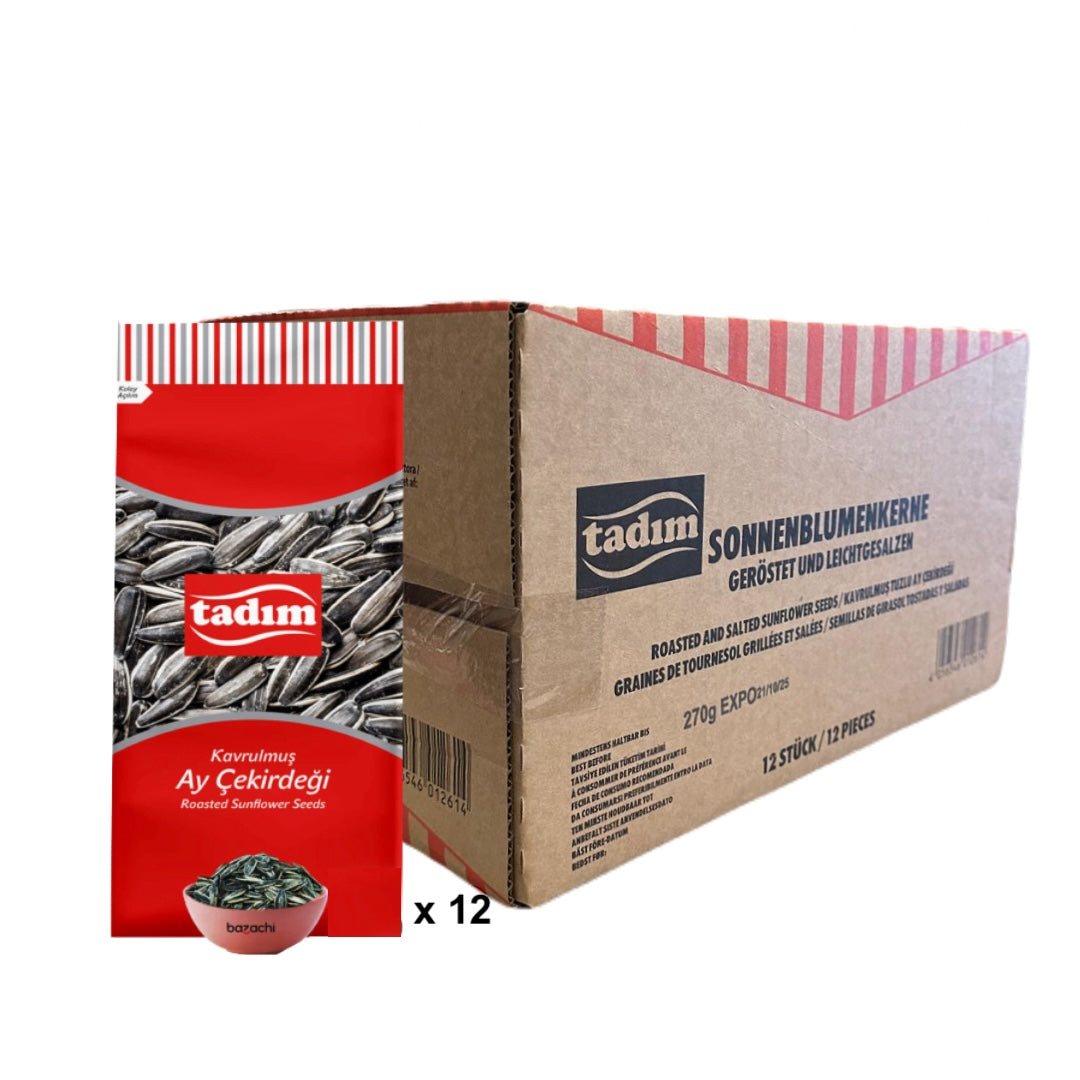 Tadim Roasted and Salted Sunflower Seeds (Tuzlu Klasik Ay Cekirdegi ) 270g