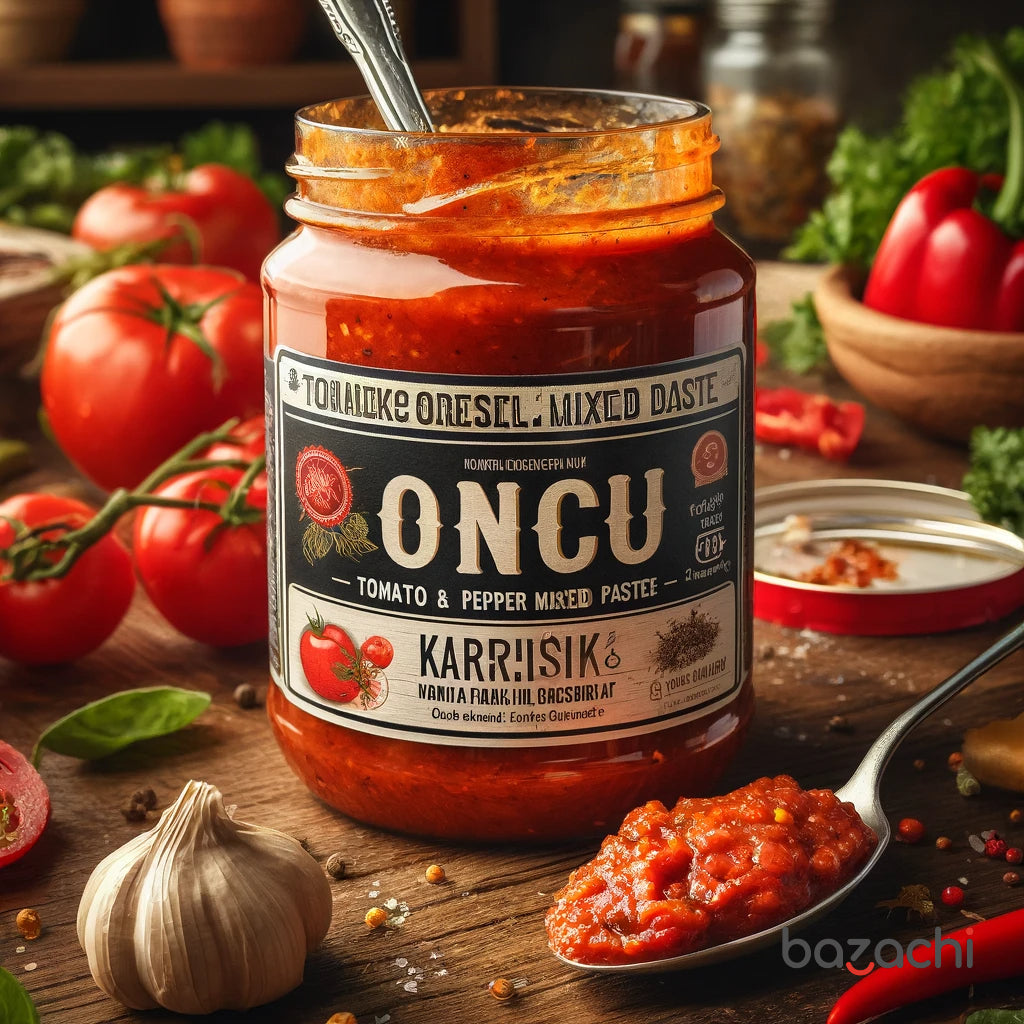 Oncu Tomato and Pepper Mixed Paste ( Karisik Salca ), 370g