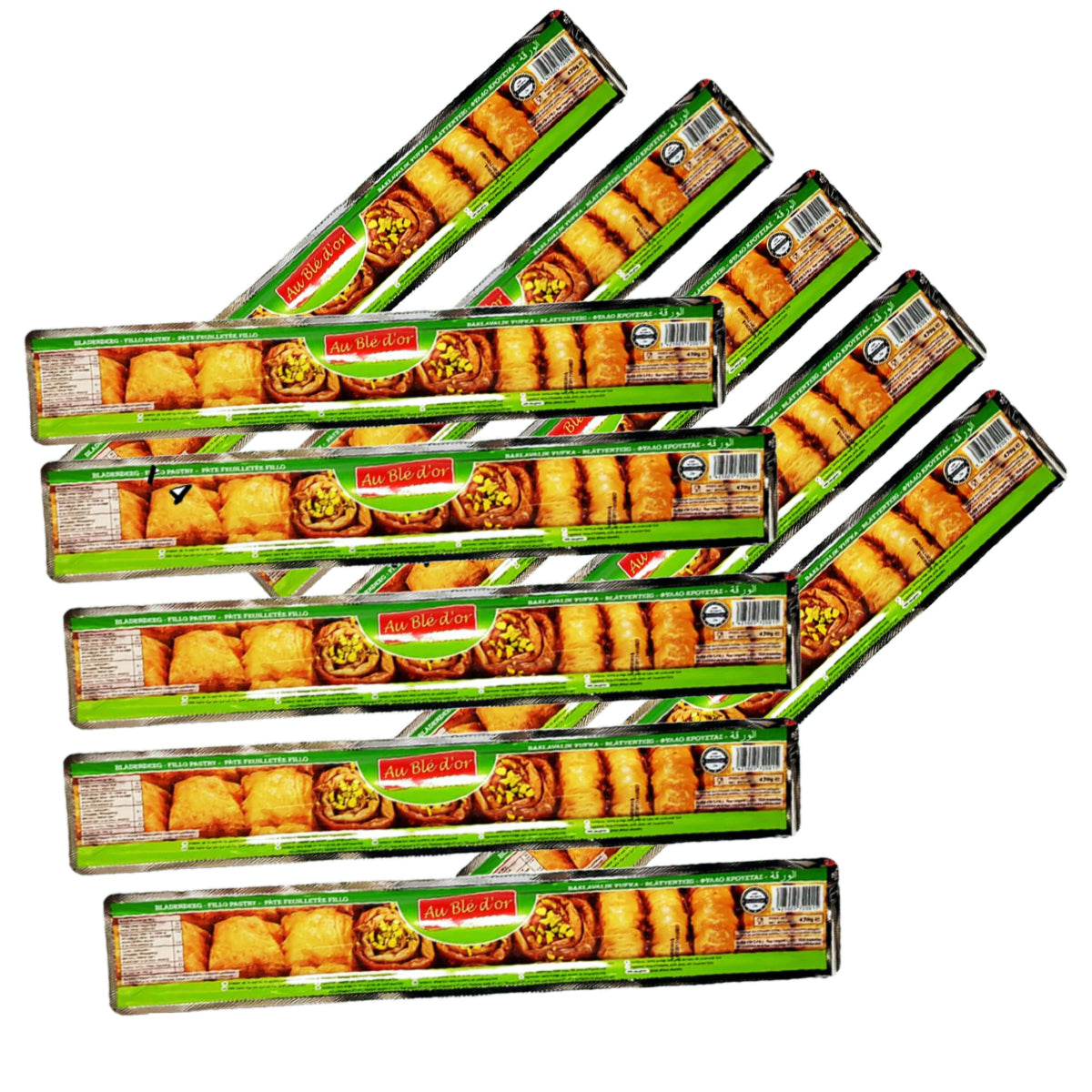 Au Ble d'or A Quality Fresh & Chilled Filo Pastry, 470g