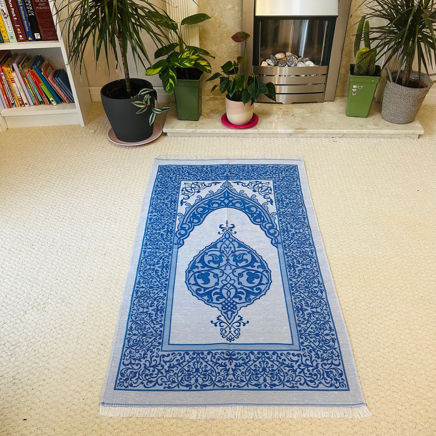 Mihrab Taffeta Ottoman Portable Prayer Mat