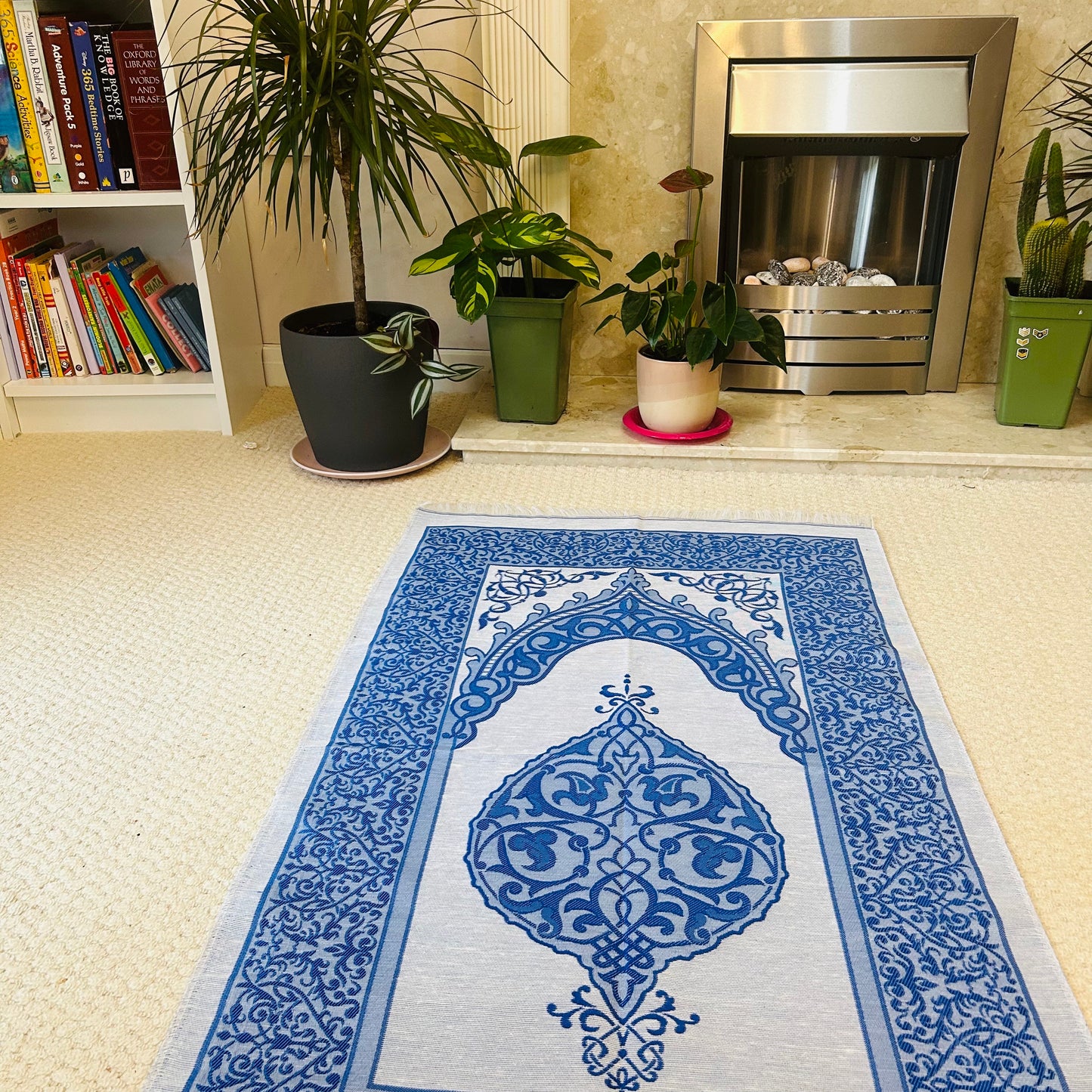 Mihrab Taffeta Ottoman Portable Prayer Mat