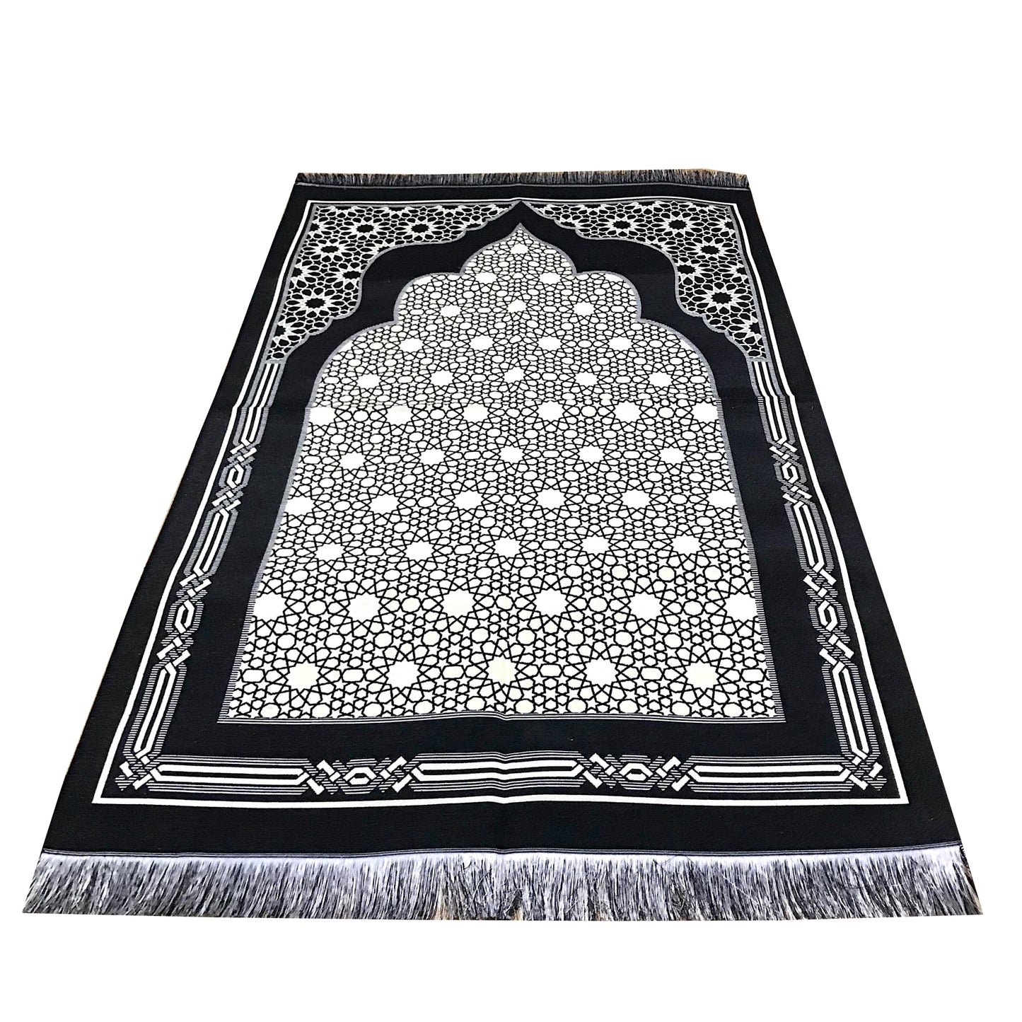 Mihrab Taffeta Portable Ottoman Prayer Mat