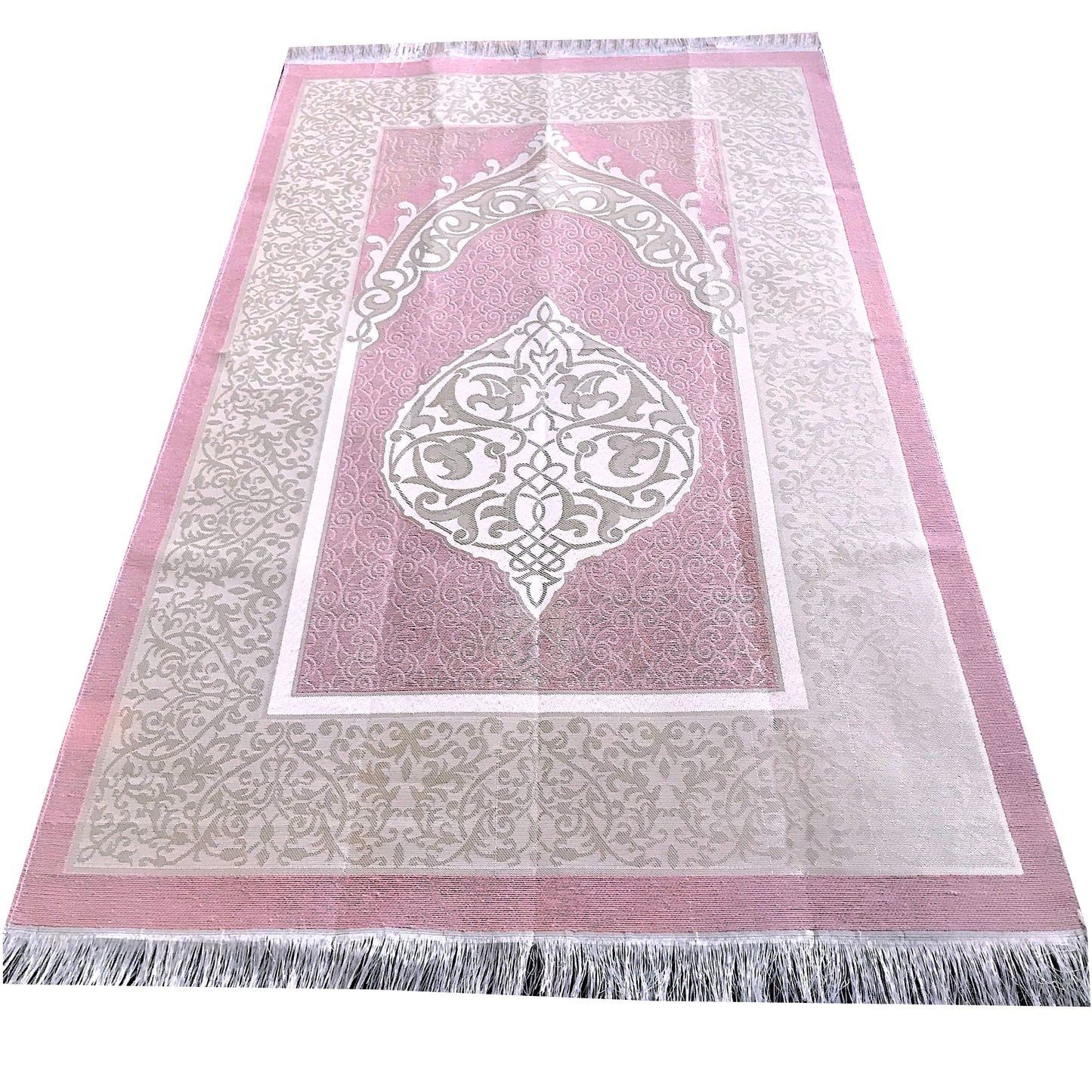Mihrab Taffeta Ottoman Portable Prayer Mat