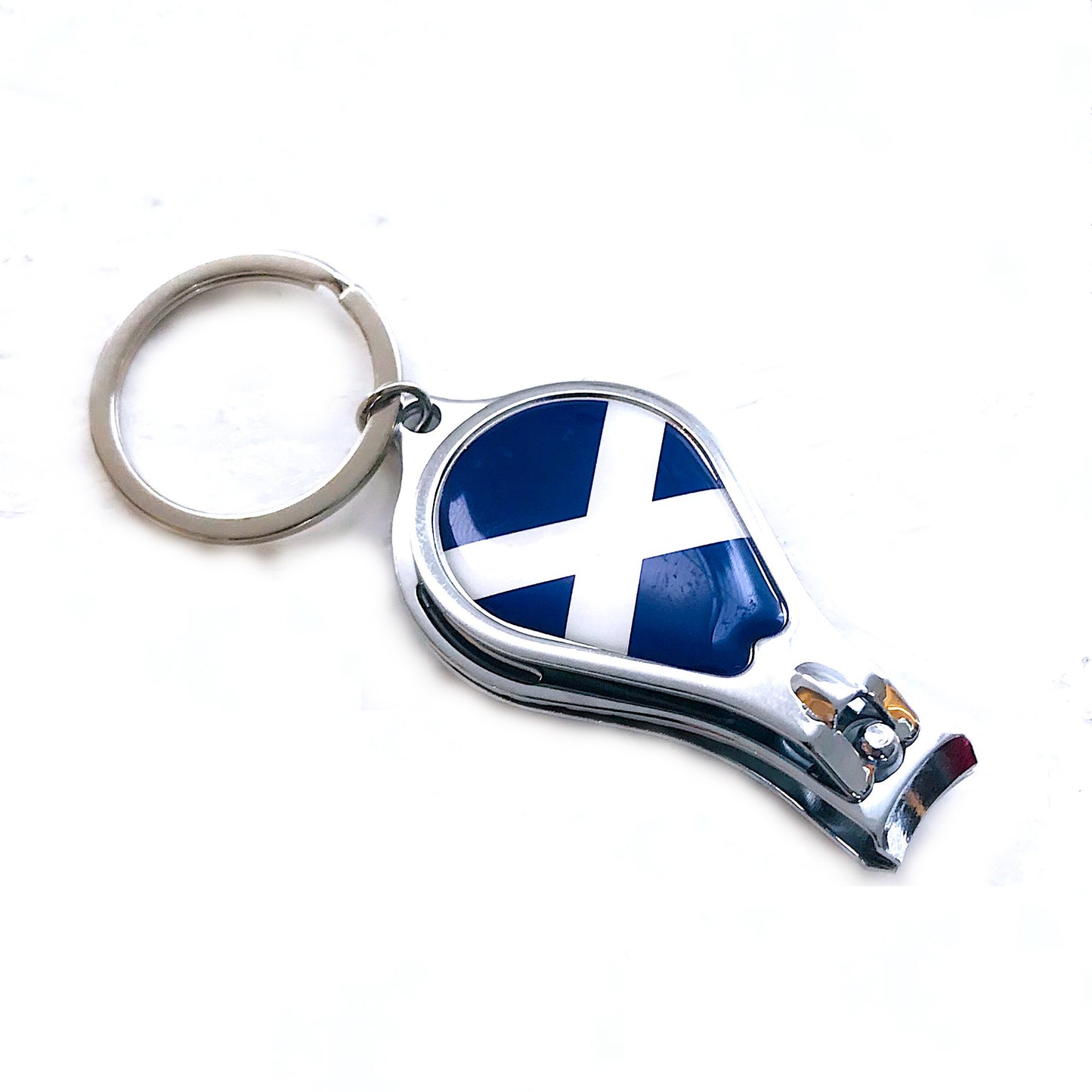I Love Scotland Flag Keyring, Keychain Souvenirs