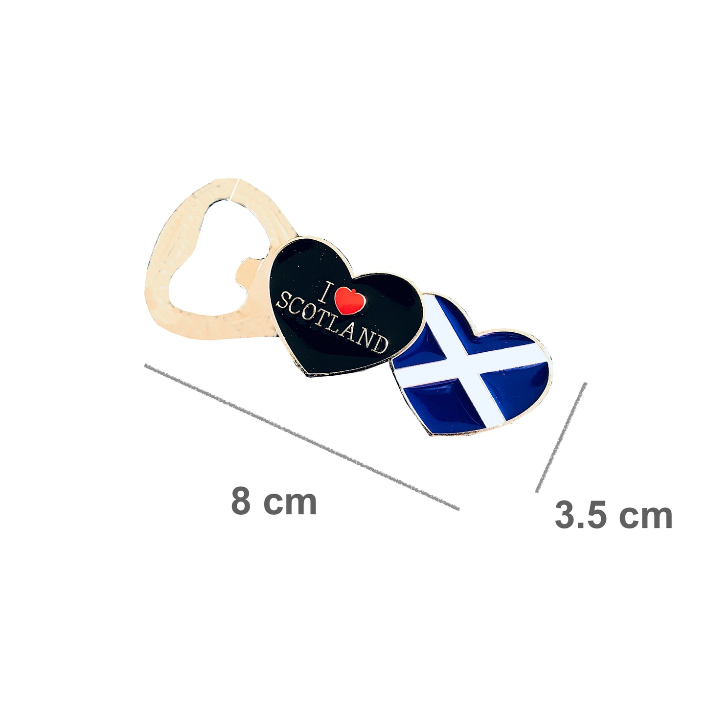 Scottish Souvenir, Fridge Magnet Stick Bottle Opener
