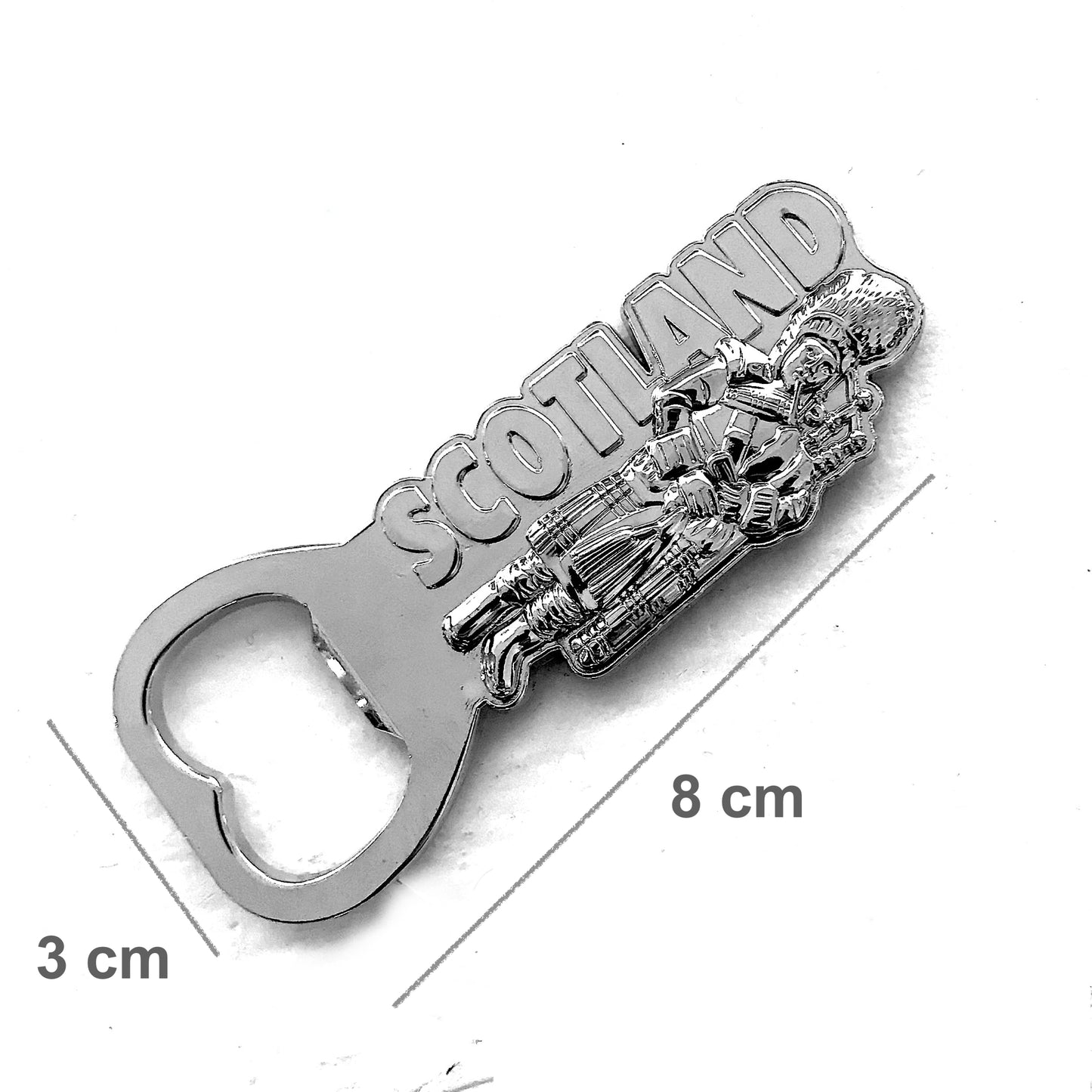 Scottish Souvenir, Fridge Magnet Stick Bottle Opener