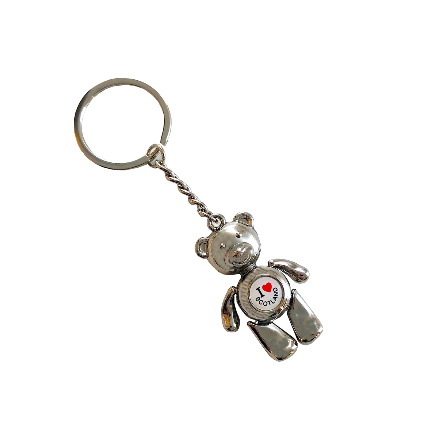 I Love Scotland Flag Keyring, Keychain Souvenirs