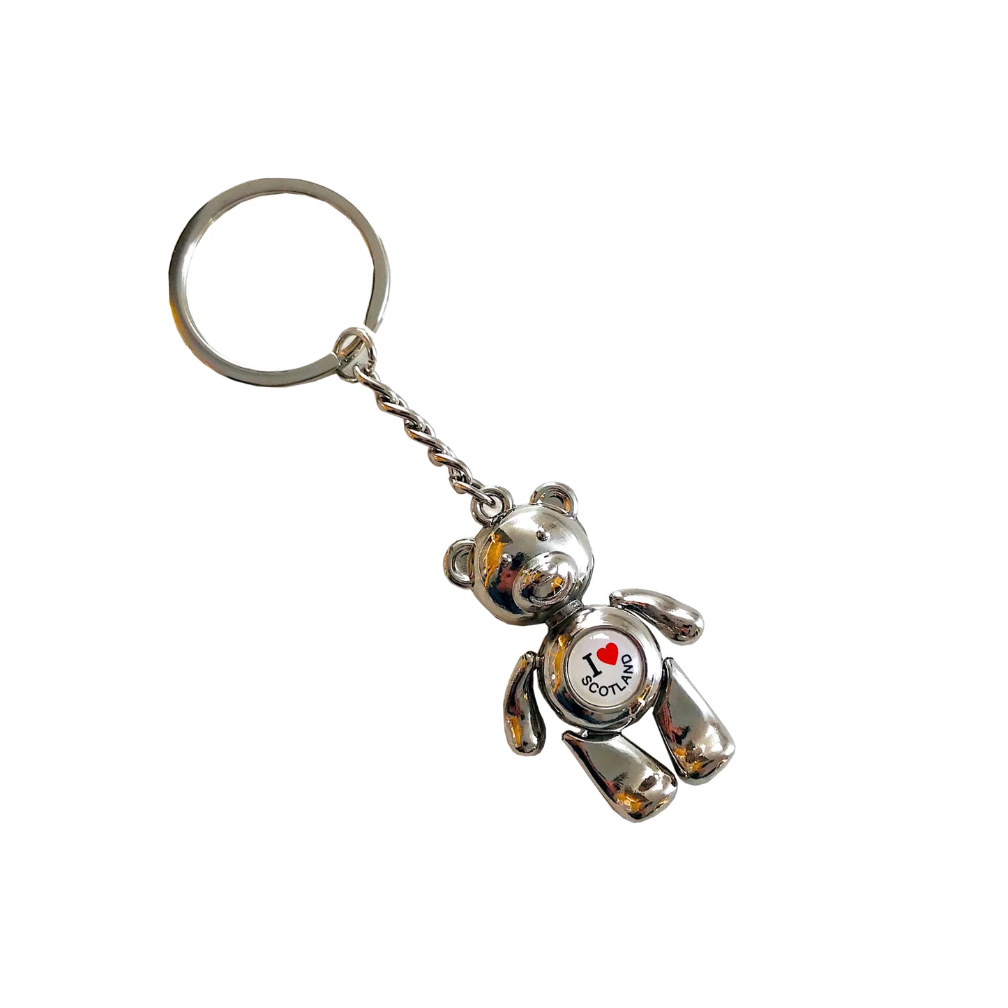I Love Scotland Flag Keyring, Keychain Souvenirs