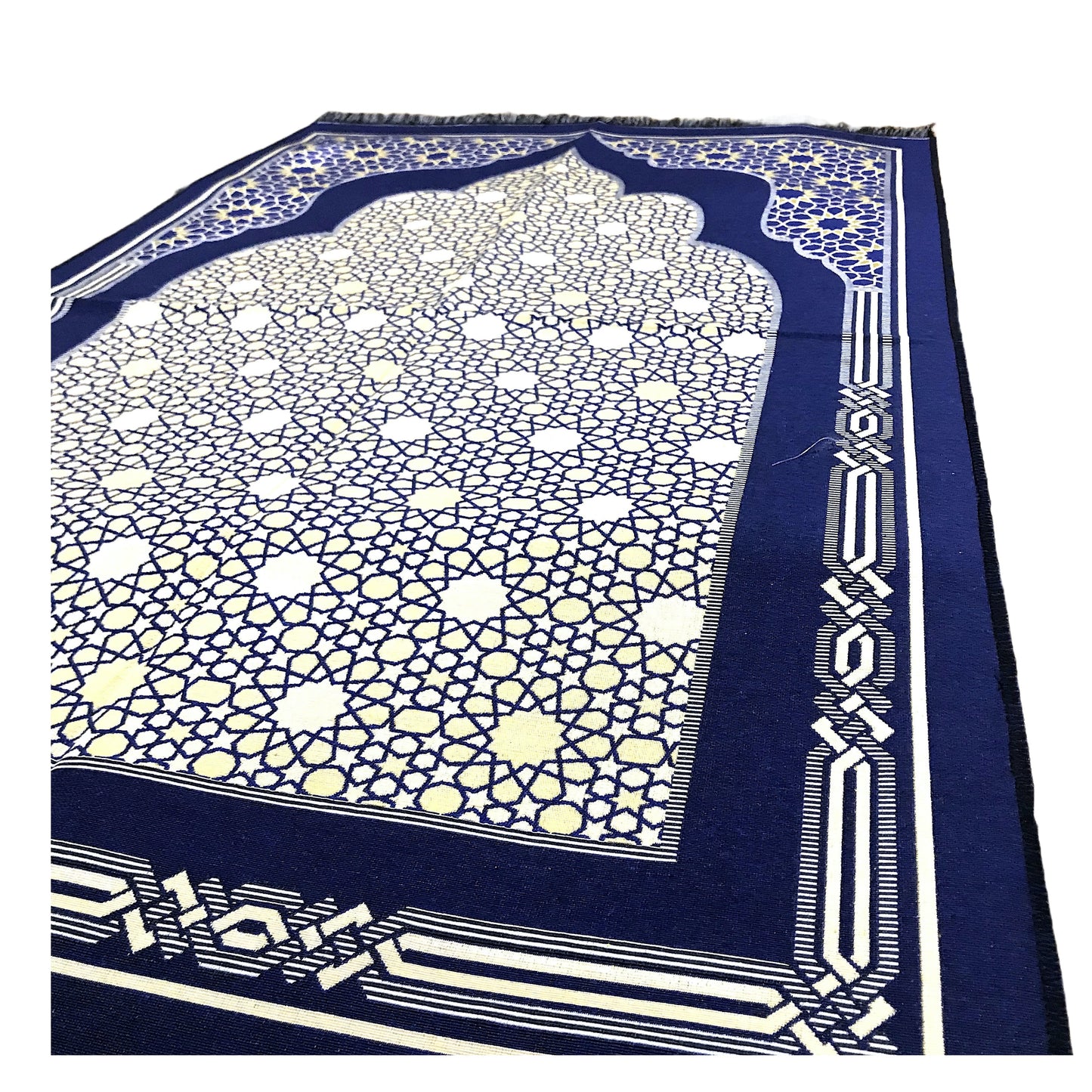Mihrab Taffeta Portable Ottoman Prayer Mat