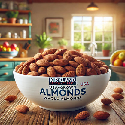 USA-Grown Kirkland Signature Whole Almonds - 1.36kg