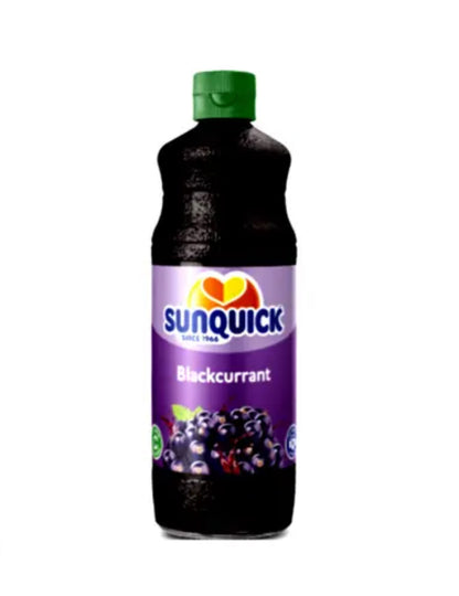 Sunquick Real Blackcurrant Fruit Concentrate Bottle 700ml