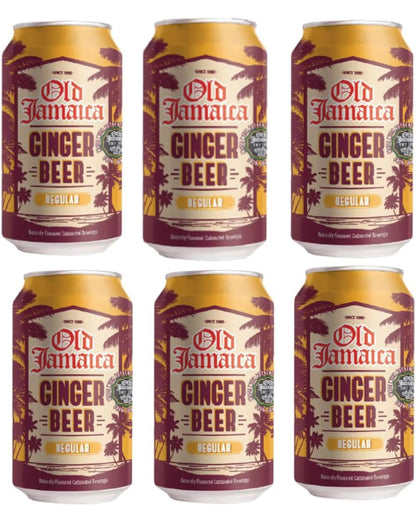 Old Jamaica Ginger Beer Carbonated Soft Drinks, 330ml - Free Shipping