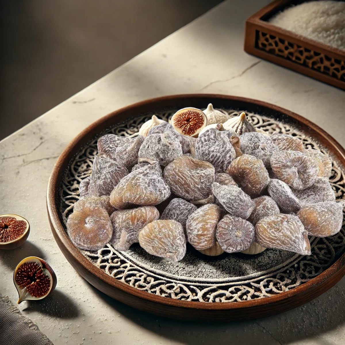 100% Natural Spanish Dried Figs, 250g