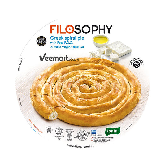 Filosophy Greek Spiral Pie with Feta Cheese, 850g