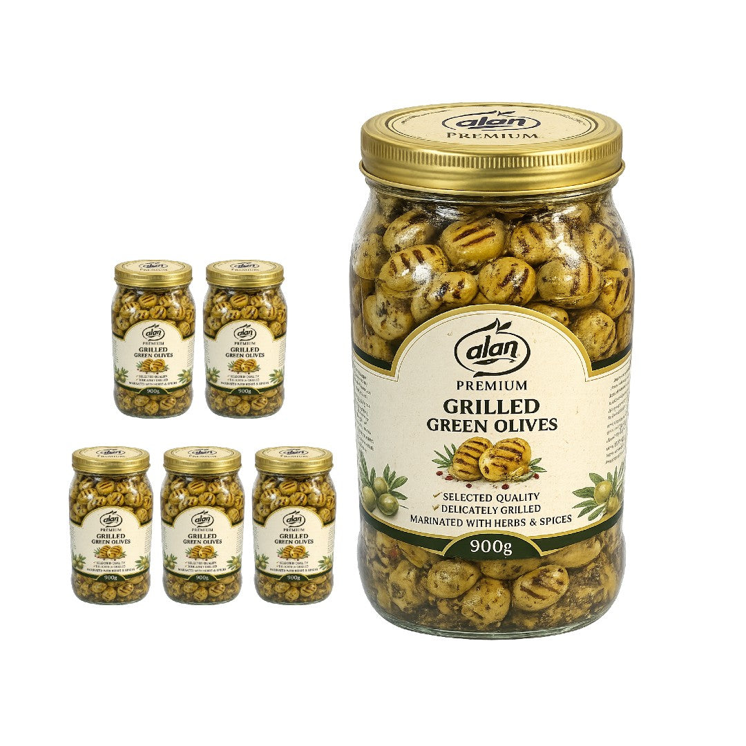 Alan Green Grilled Olives ( Yesil Izgara Zeytin) 900g