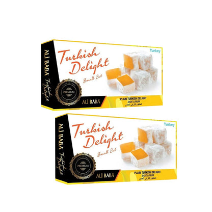 Ali Baba Turkish Delight Plain (Sade Lokum)  Zero Added Sugar 150g