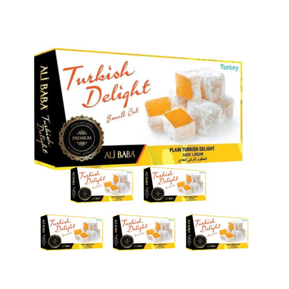 Ali Baba Turkish Delight Plain (Sade Lokum)  Zero Added Sugar 150g