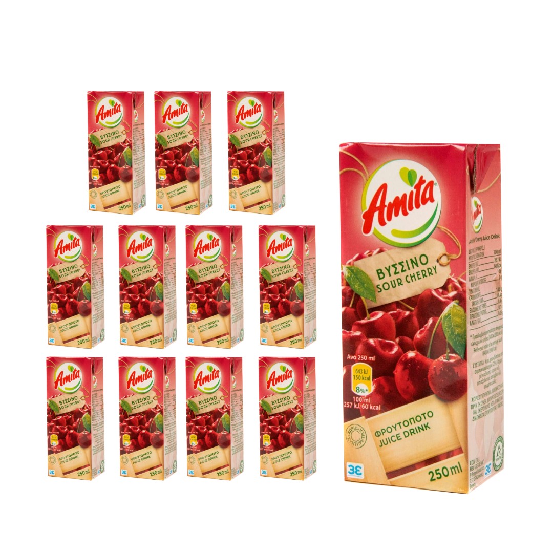 Amita Sour Cherry Fruit Juice 250ml