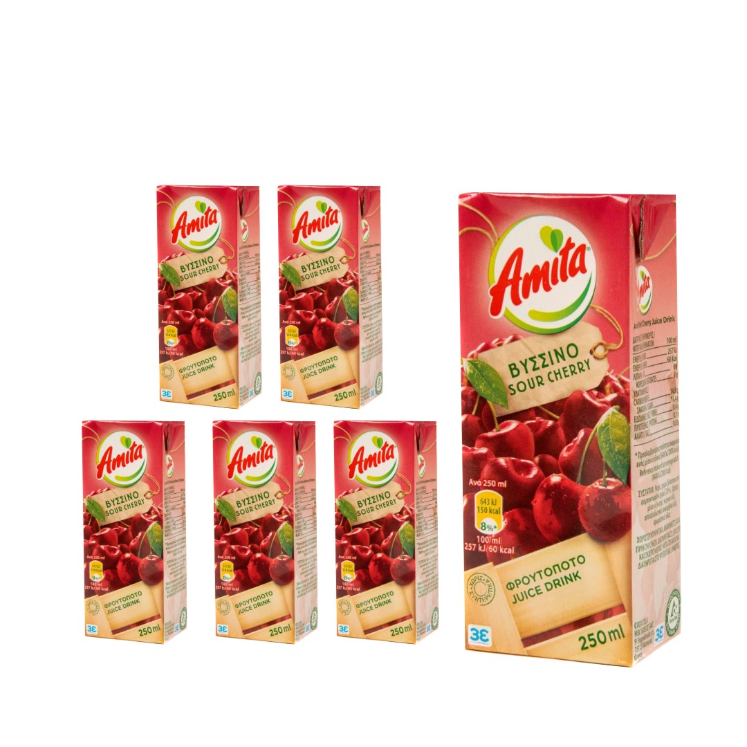 Amita Sour Cherry Fruit Juice 250ml