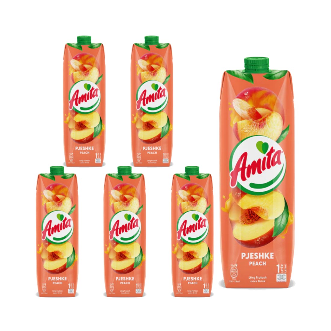 Amita Peach Fruit Juice 1L