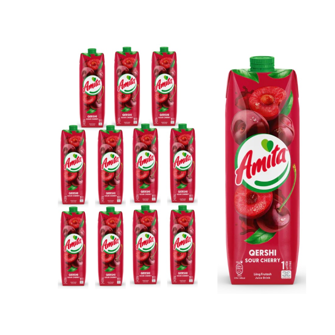 Amita Sour Cherry Fruit Juice 1L