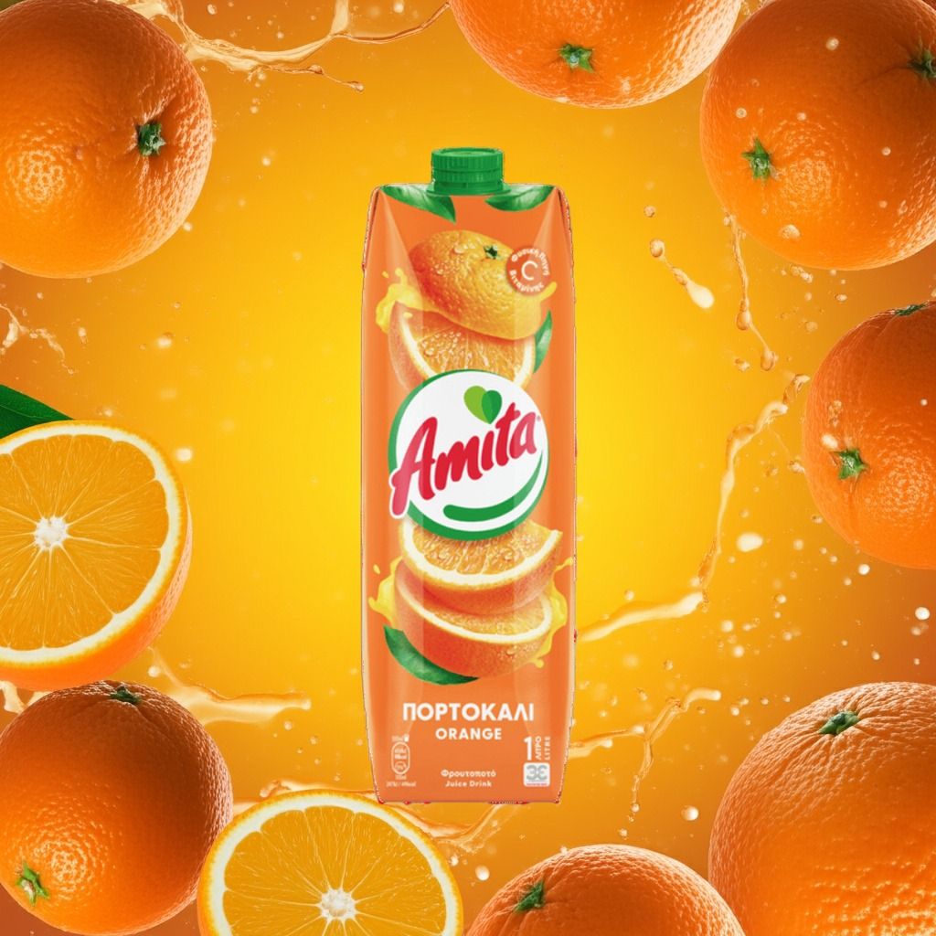 Amita Orange Fruit Juice 1L