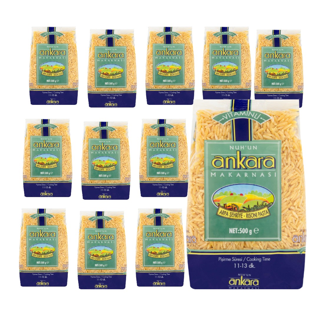 Ankara Makarnasi Risoni Pasta (Arpa Sehriye)  500g