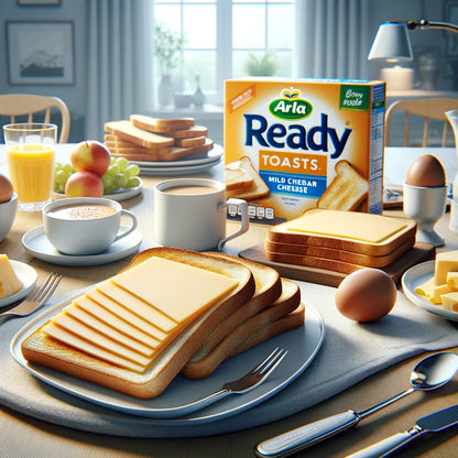 Arla Pro Mild Cheddar Cheese Slices 1kg - Vegetarian