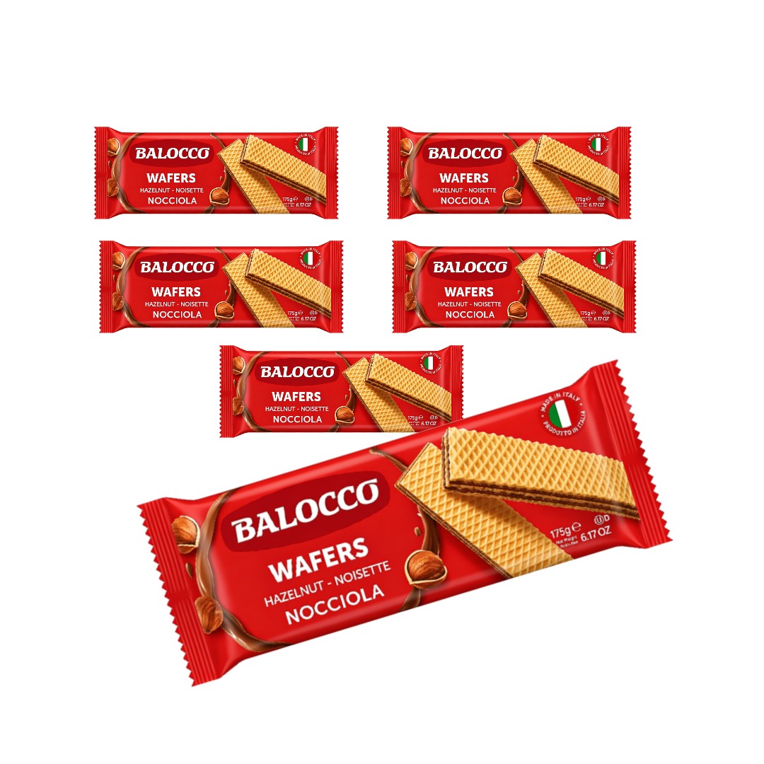 Balocco Wafers Hazelnut, 175g