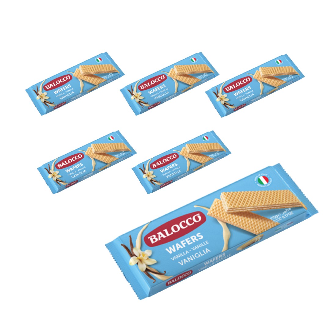 Balocco Wafers Milk Vanilla 175g