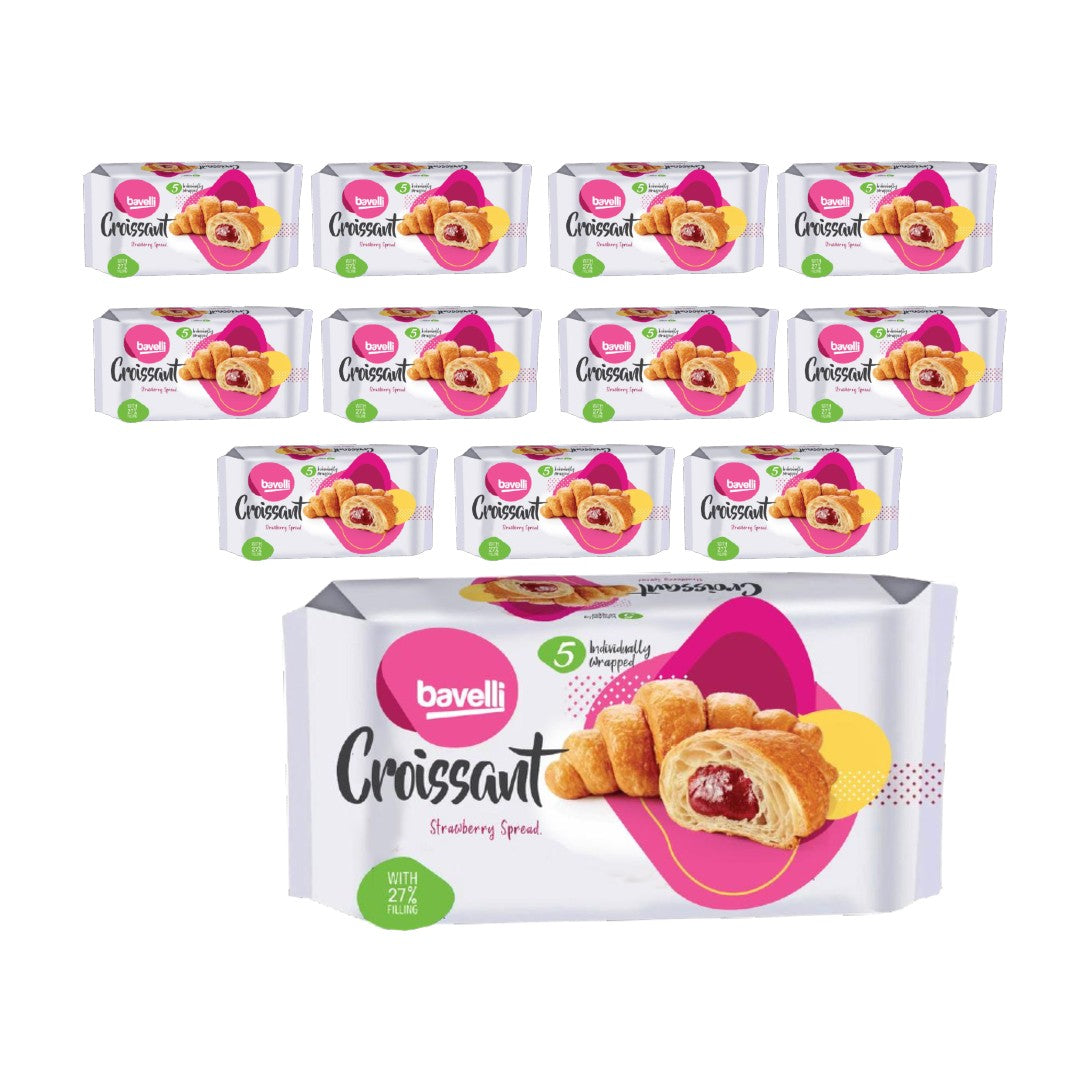 Bavelli Croissant Strawberry 225g