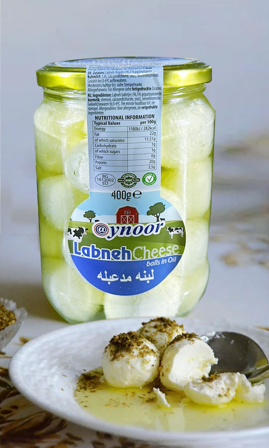 Aynoor Labneh Cheese Fresh in Brine (400g)