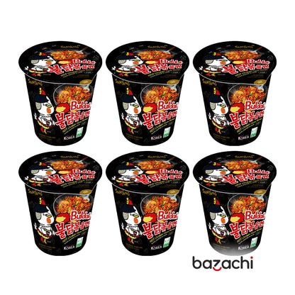 Buldak Hot Chicken Ramen Spicy Cup Noodles 70g - Halal & Vegan