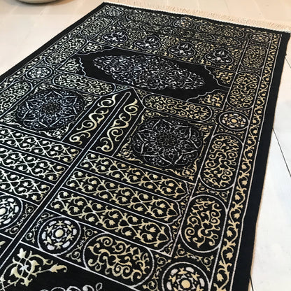 Kaaba Door Pattern Prayer Rug