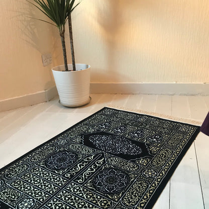 Kaaba Door Pattern Prayer Rug