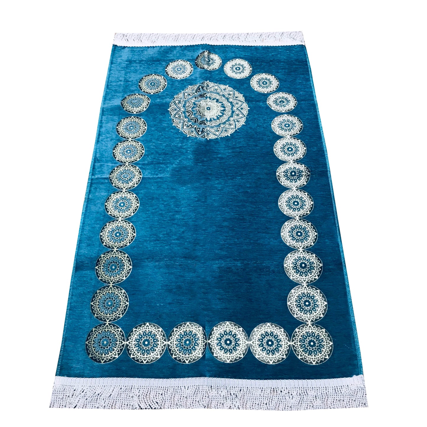 Mihrab Style Embroidered Ottoman Prayer Mat