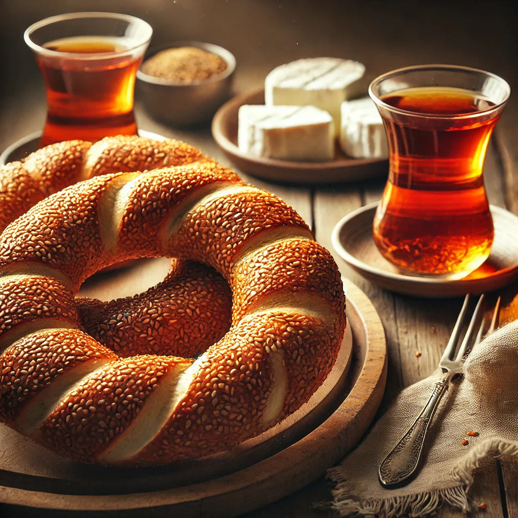 Bread House Turkish Sesame Bagel ( Sade Simit ), 4x100g