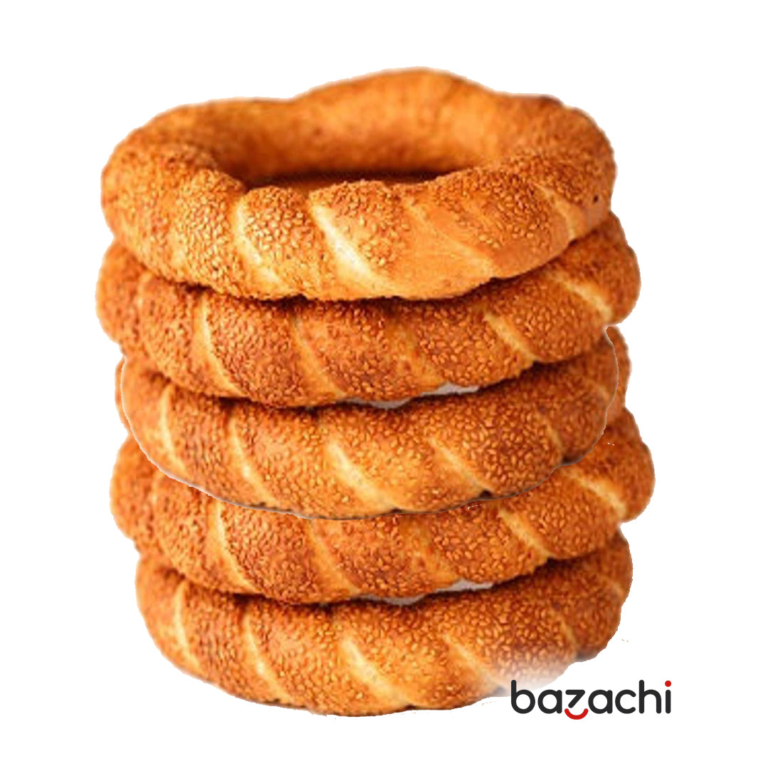 Istanbul Frozen Sesame Bagel (Sade Simit) 5 Pieces x 110gr