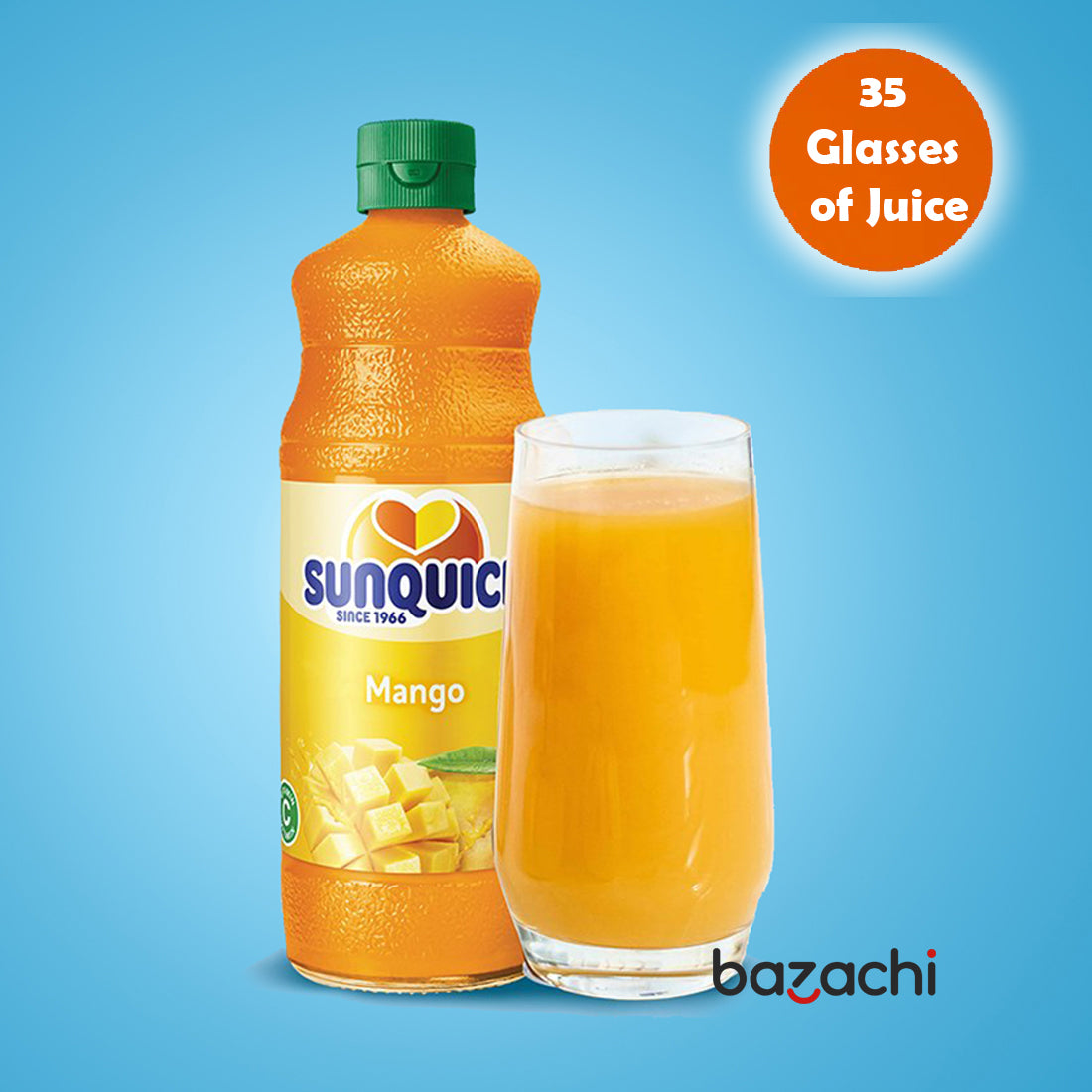 Sunquick Real Mango Fruit Concentrate Bottle 700ml