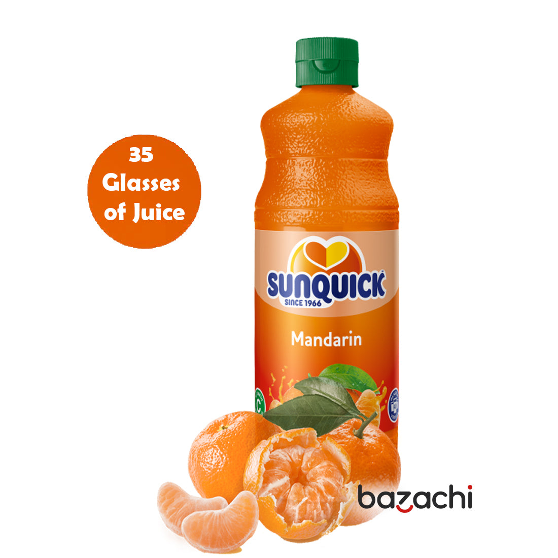 Sunquick Real Mandarin Fruit Concentrate Bottle, 700ml – bazachi