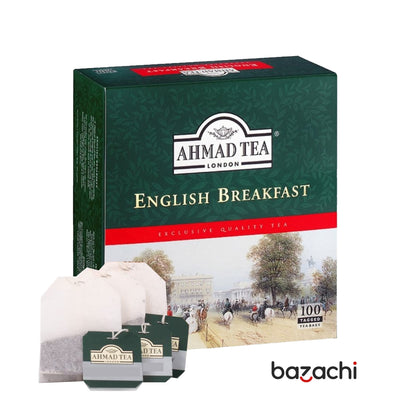 Ahmad Tea English Breakfast- (100 Teabags) + 25 Teabags Free