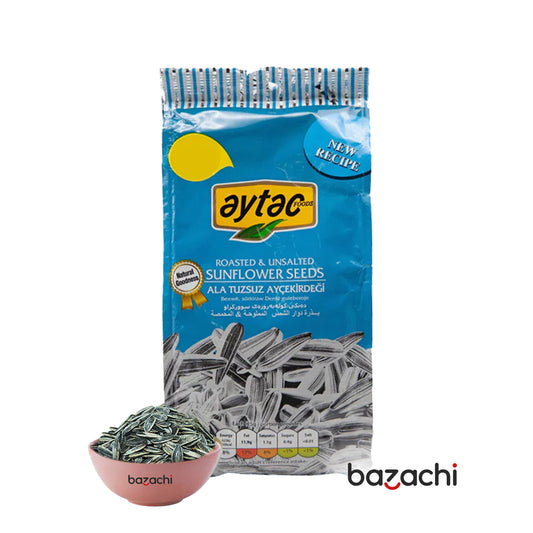 Aytac Unsalted Ala Sunflower Seeds Ala Tuzsuz Aycekirdegi) 250g