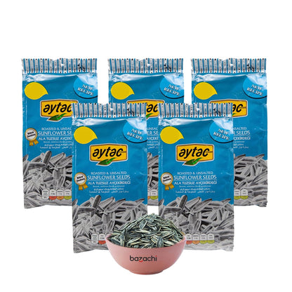 Aytac Unsalted Sunflower Seeds (Ala Tuzsuz Aycekirdegi), 250g